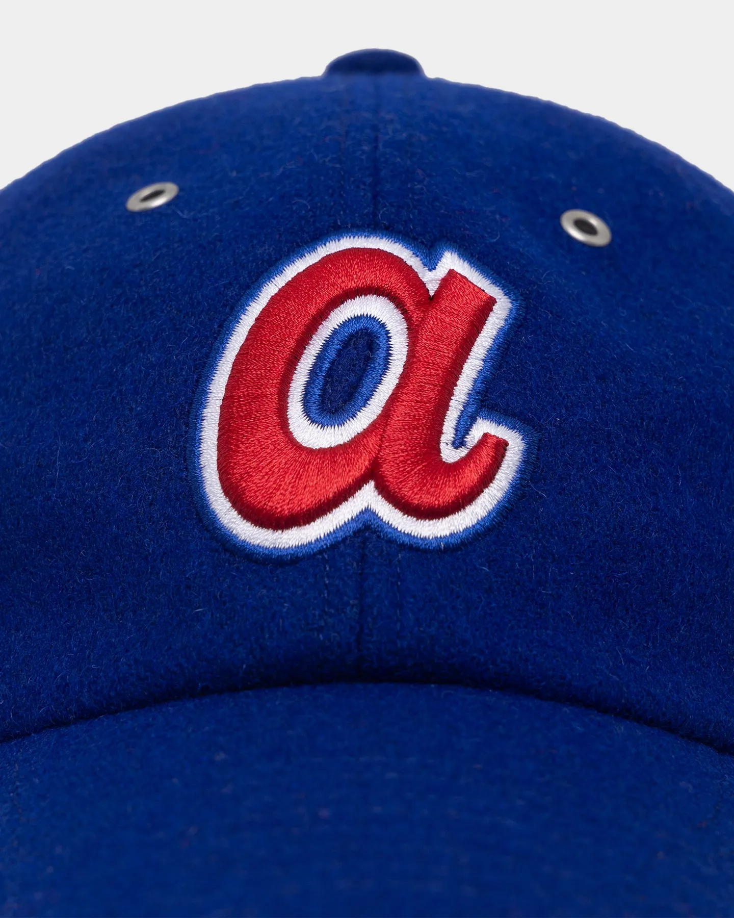 47 Brand Atlanta Braves Wooly '47 Clean Up Strapback Royal