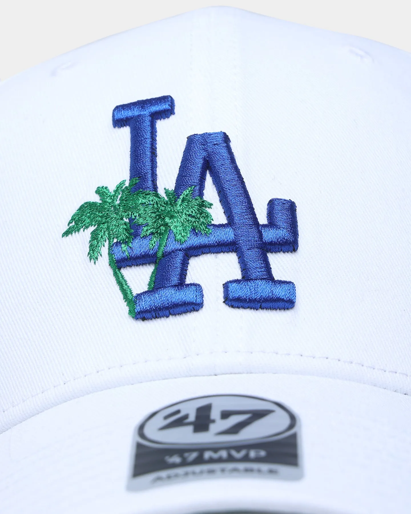 47 Brand Los Angeles Dodgers Thorn MVP Strapback White