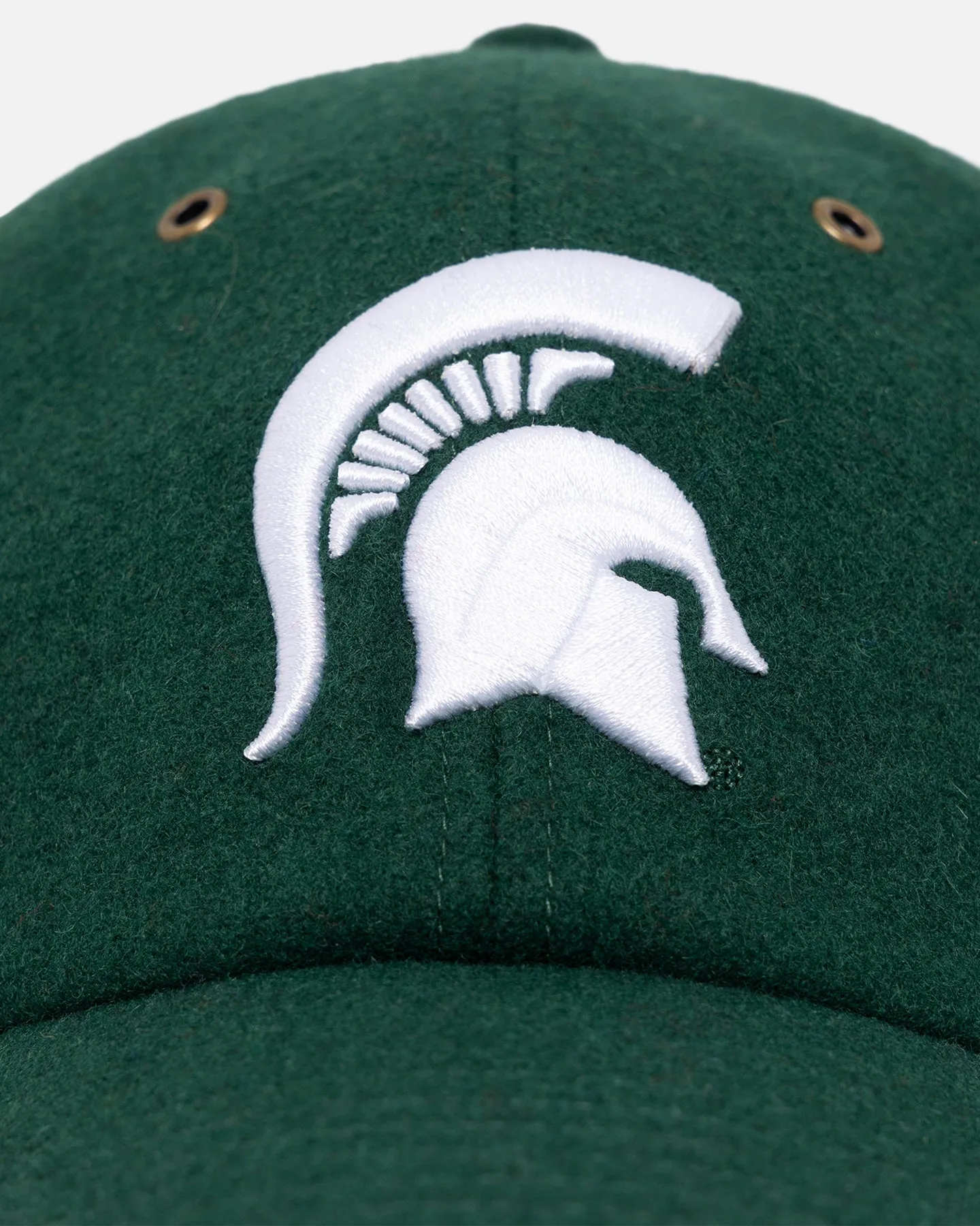 47 Brand Michigan State Spartans Wooly Clean Up Strapback Dark Green