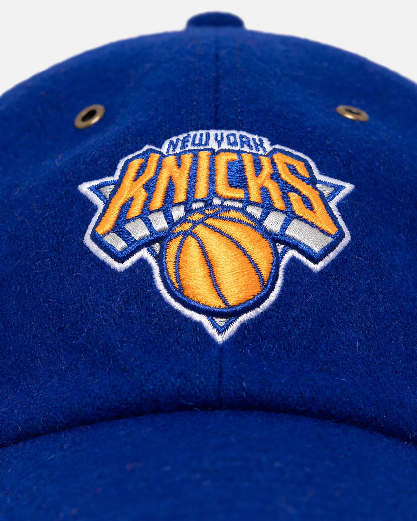 47 Brand New York Knicks Wooly Clean Up Strapback Royal