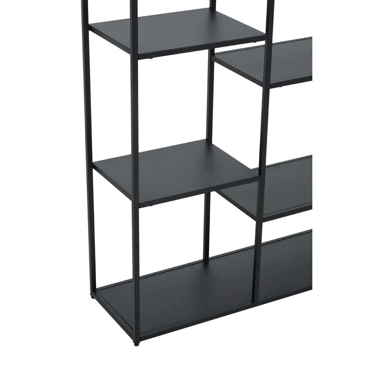 Acero Black Multi Shelf Unit