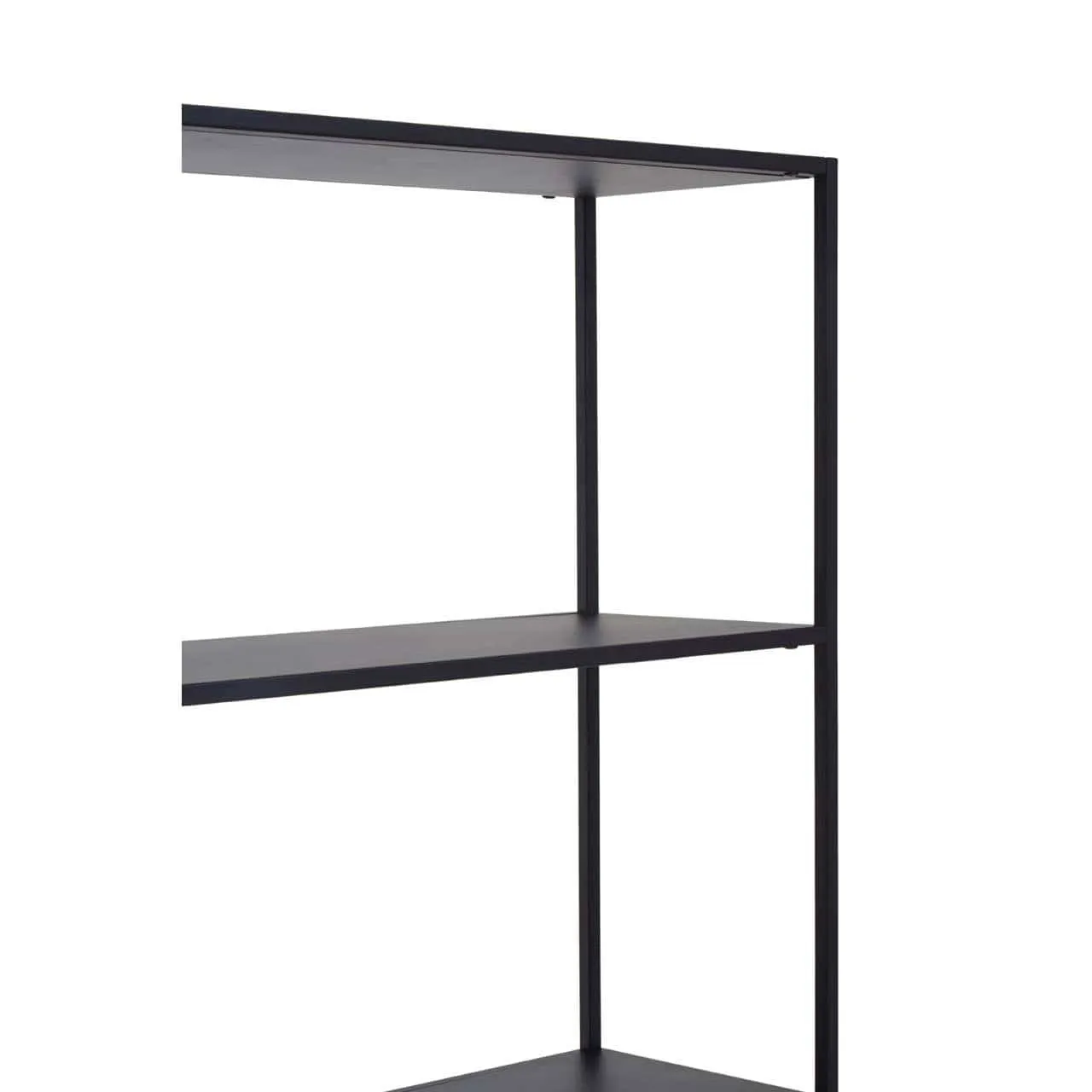 Acero Black Multi Shelf Unit