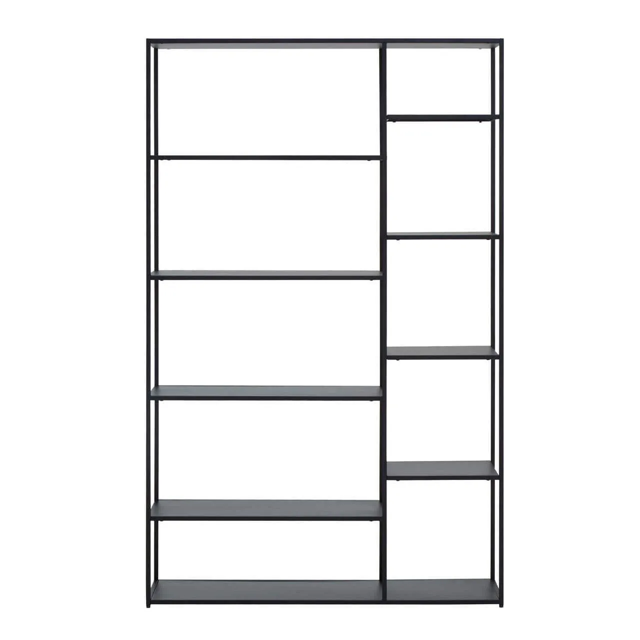 Acero Black Multi Shelf Unit