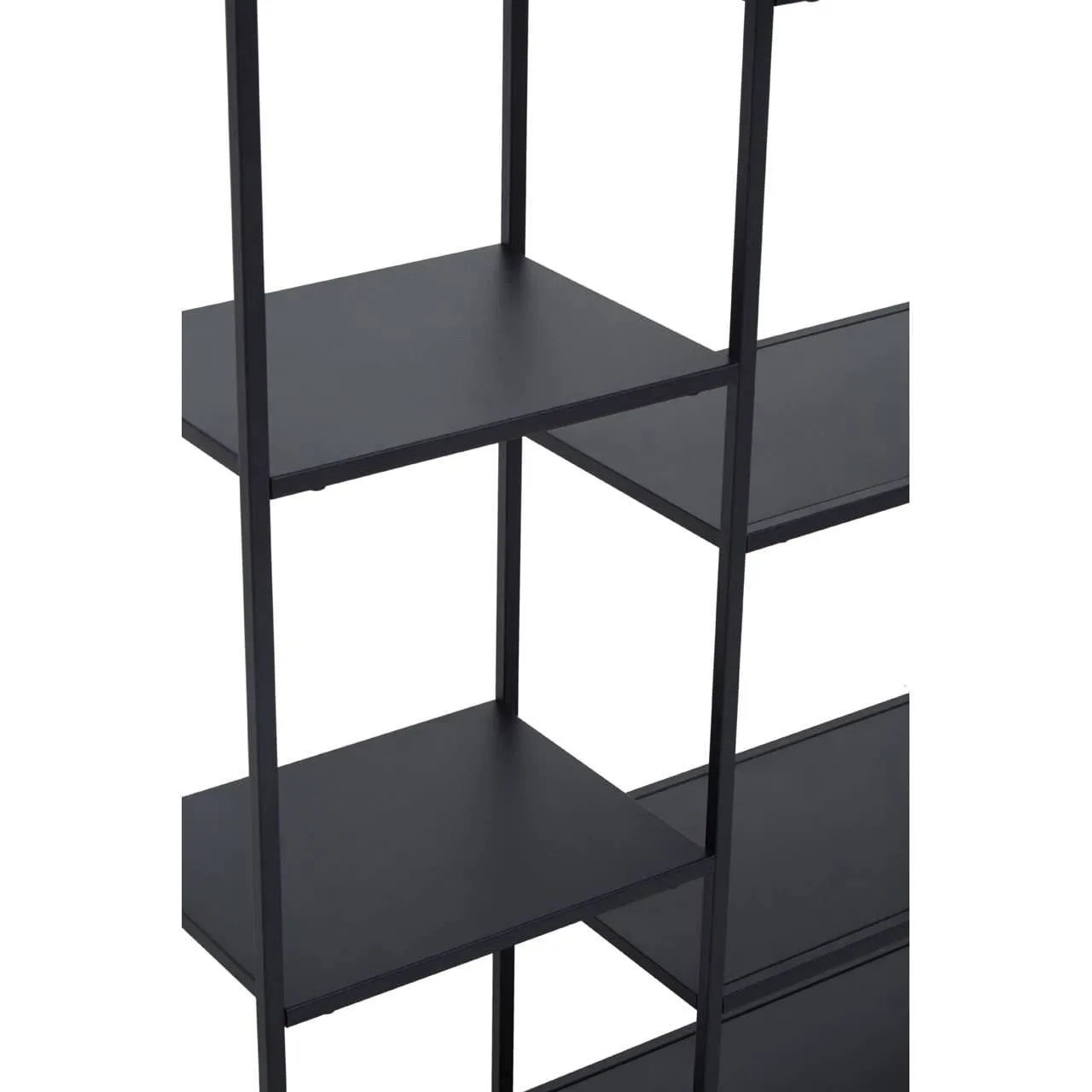 Acero Black Multi Shelf Unit