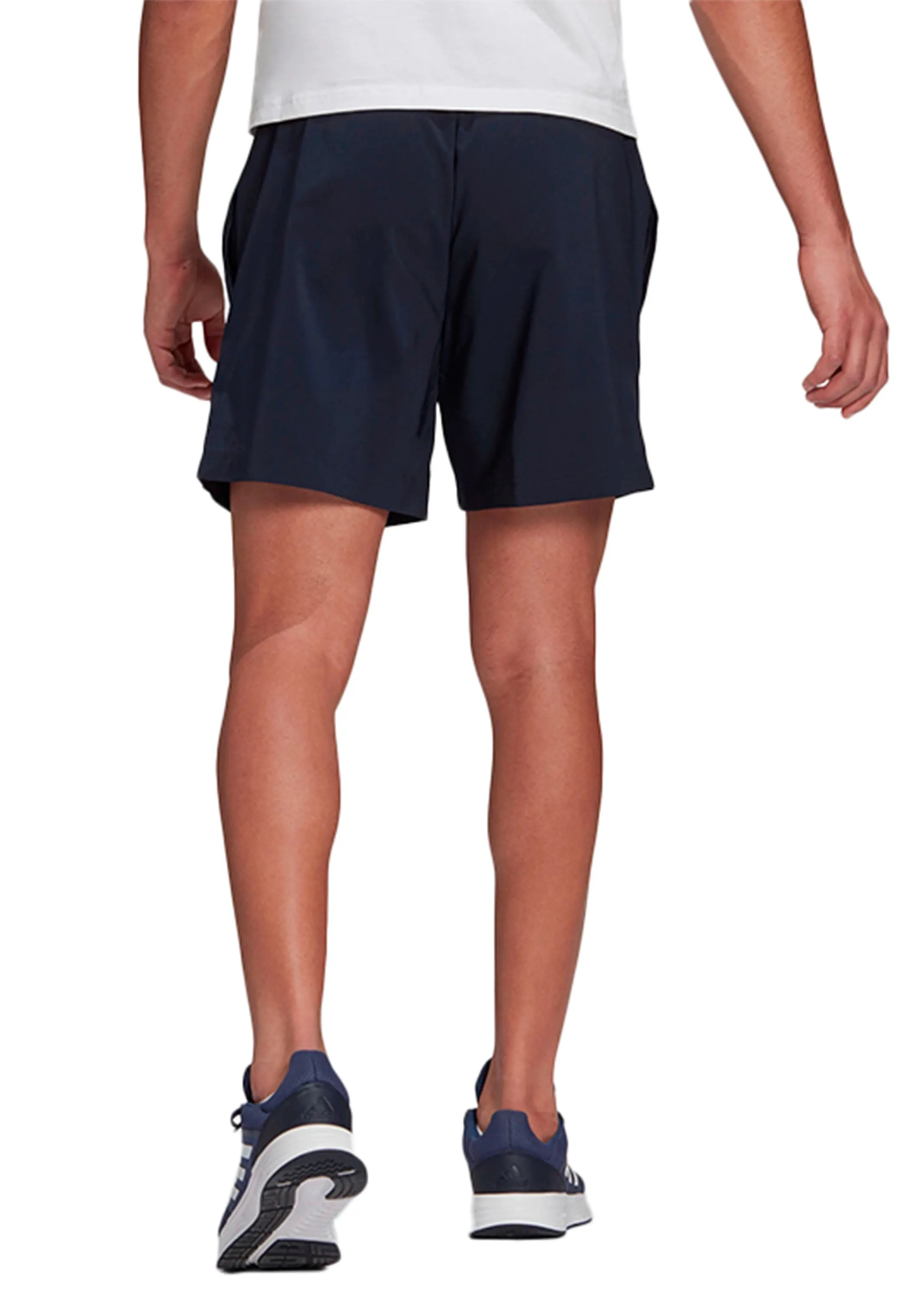 Adidas Mens Aeroready Essentials Chelsea Small Logo Shorts Navy <br> GK9603