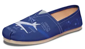 Airplane Diagram Casual Shoes