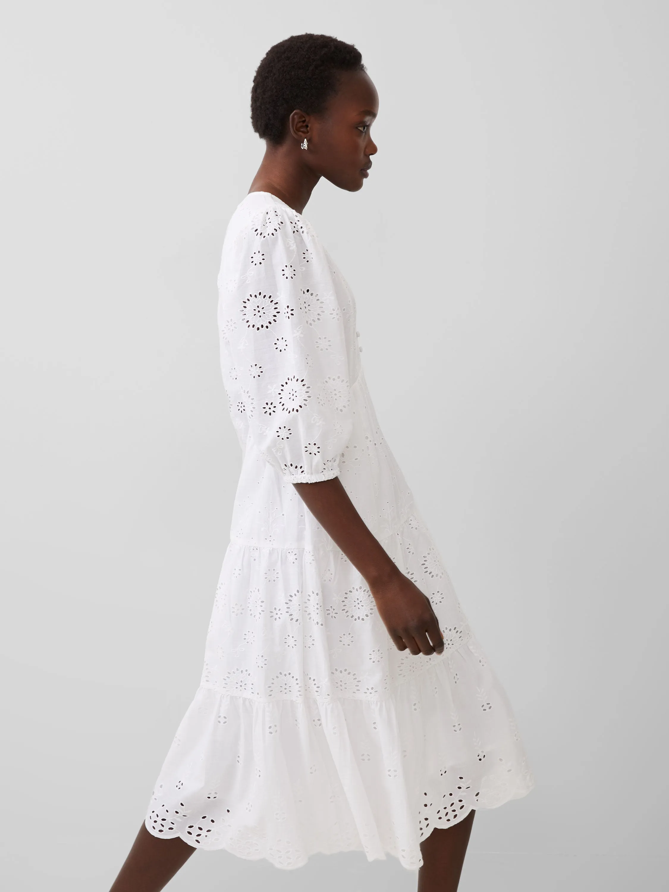 Alissa Broderie Anglaise Dress