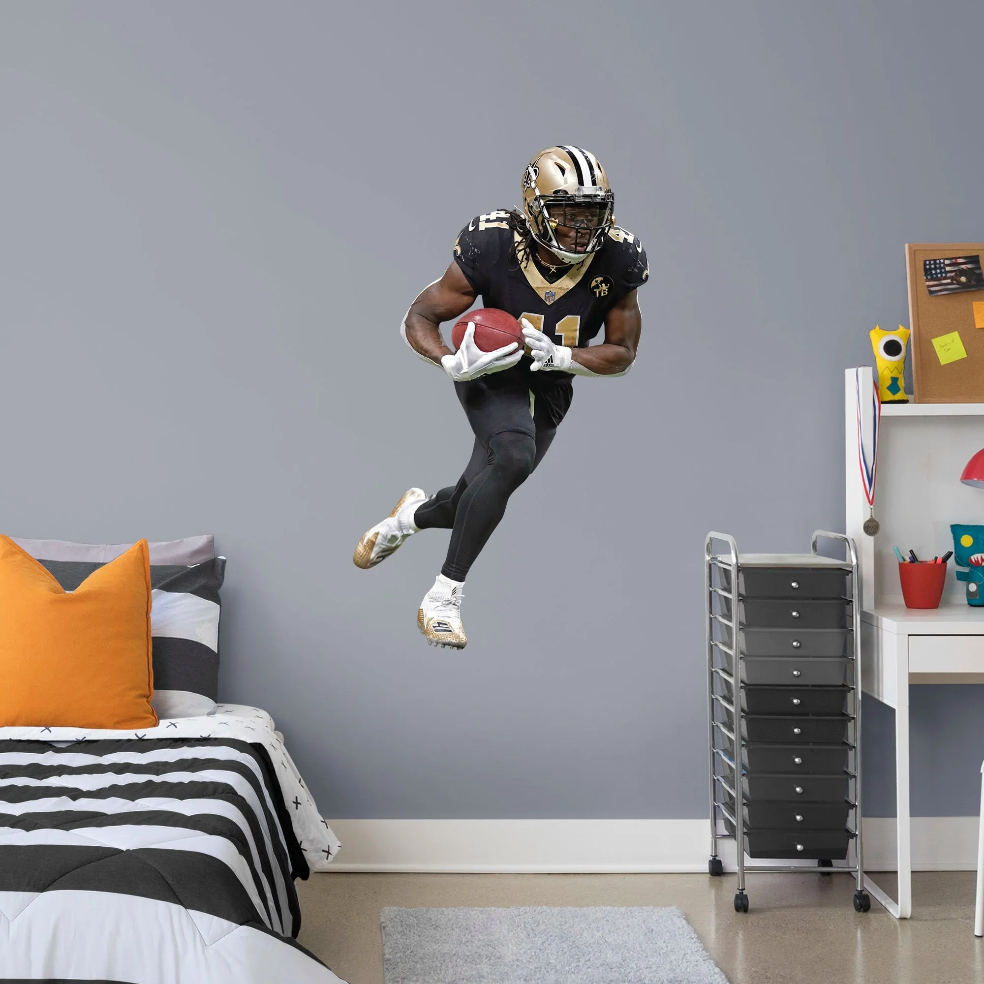 Alvin Kamara - Officially Licensed NFL Removable Wall Decal