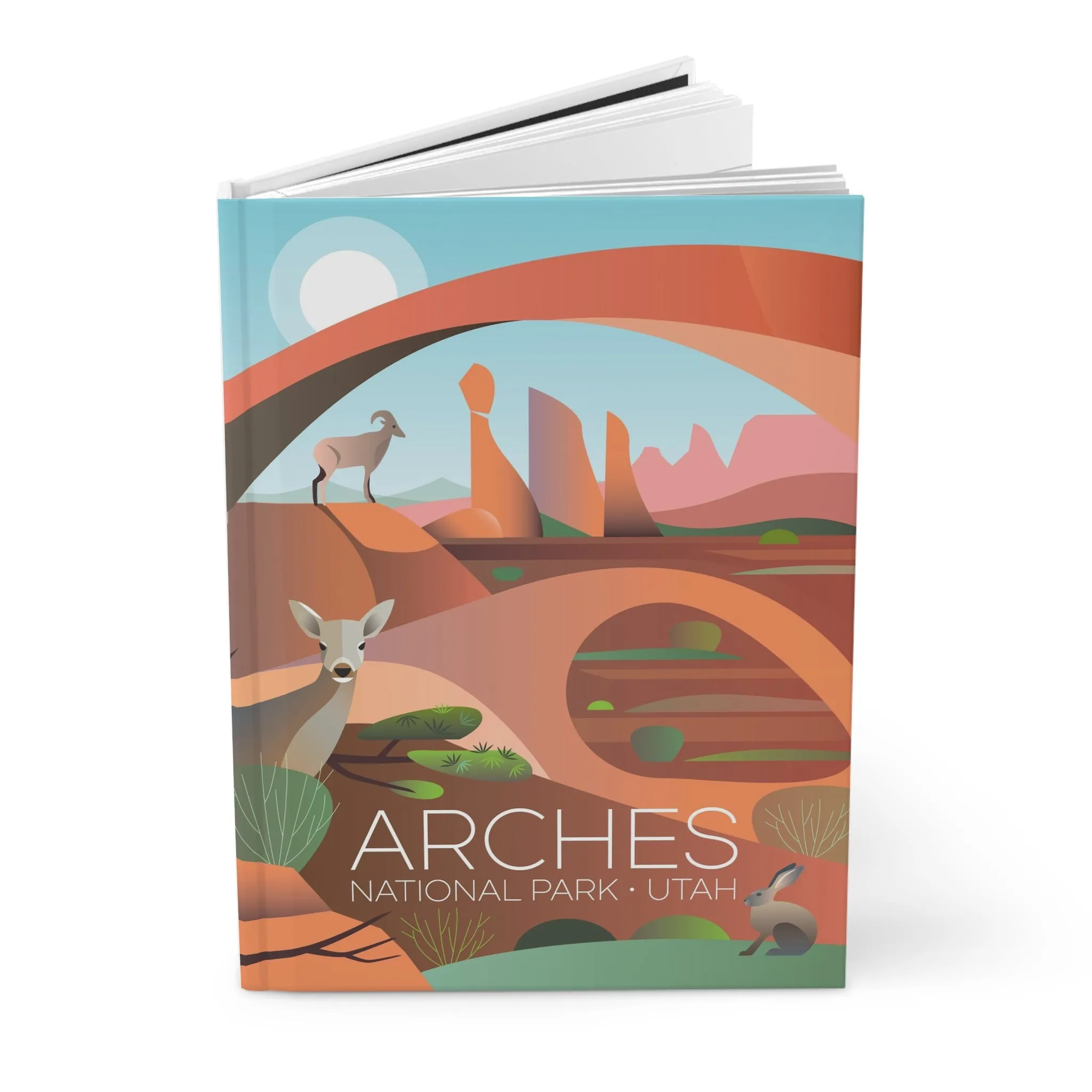 Arches National Park Hardcover Journal