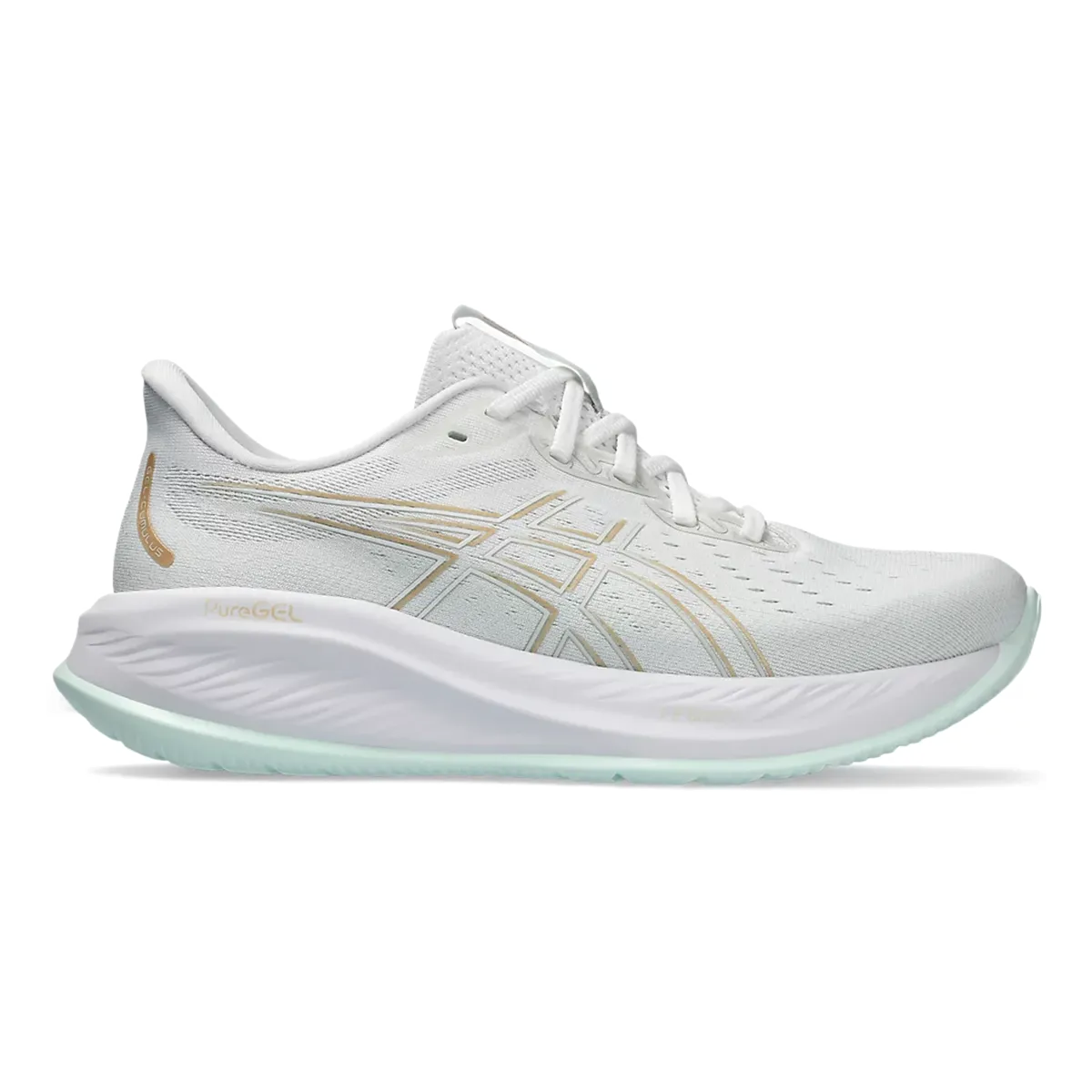 Asics Gel Cumulus 26 - White - Pale Mint