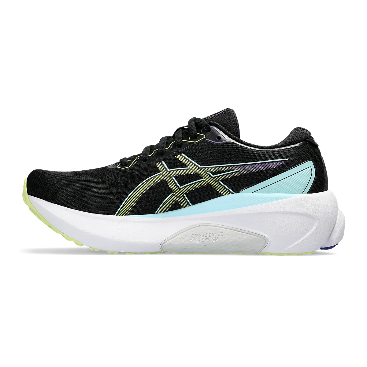 Asics Gel Kayano 30 - Black - Glow Yellow