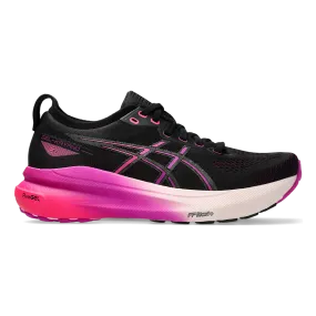 Asics Gel Kayano 31 - Black - Bold Magenta