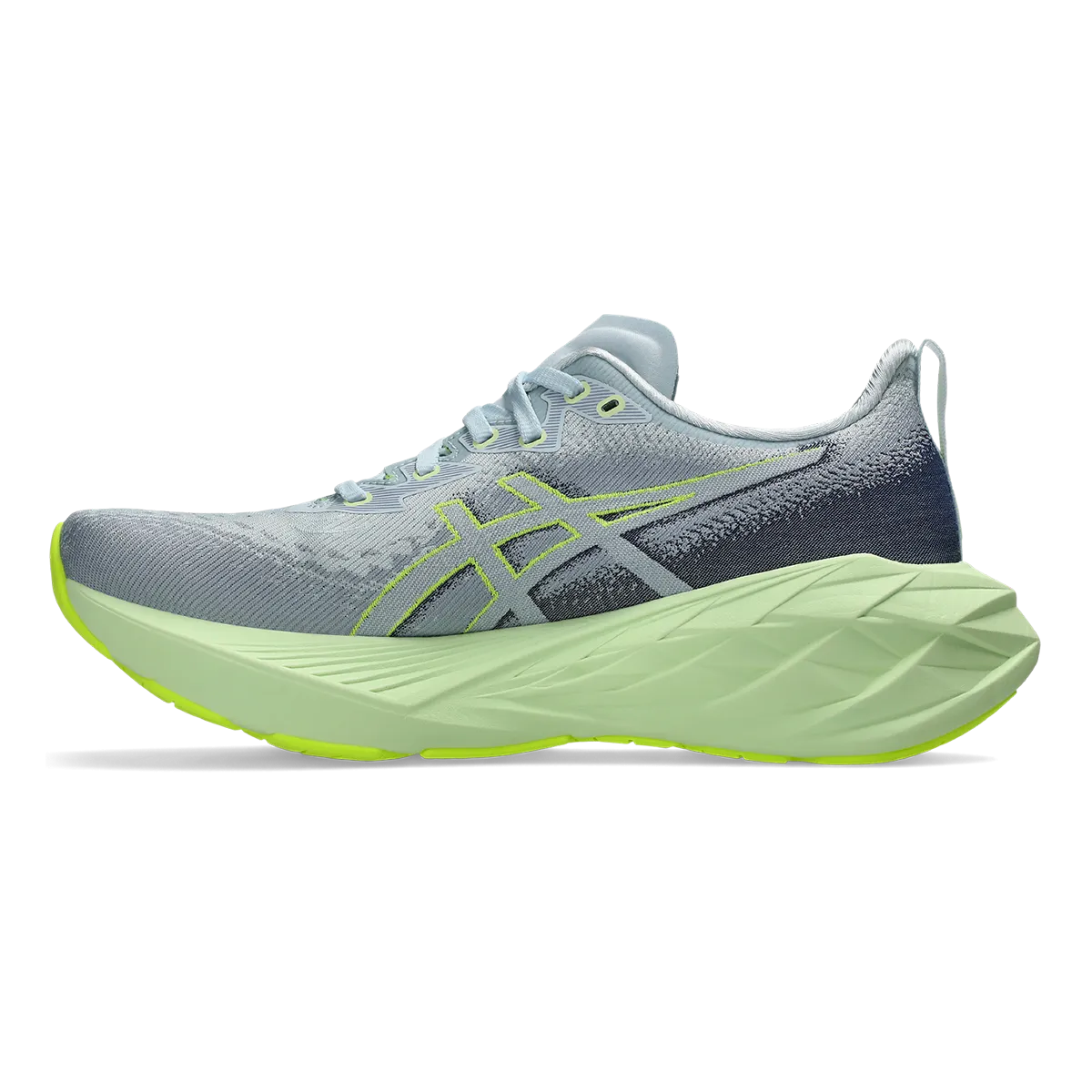 Asics Novablast 4 - Cool Grey - Blue Expanse