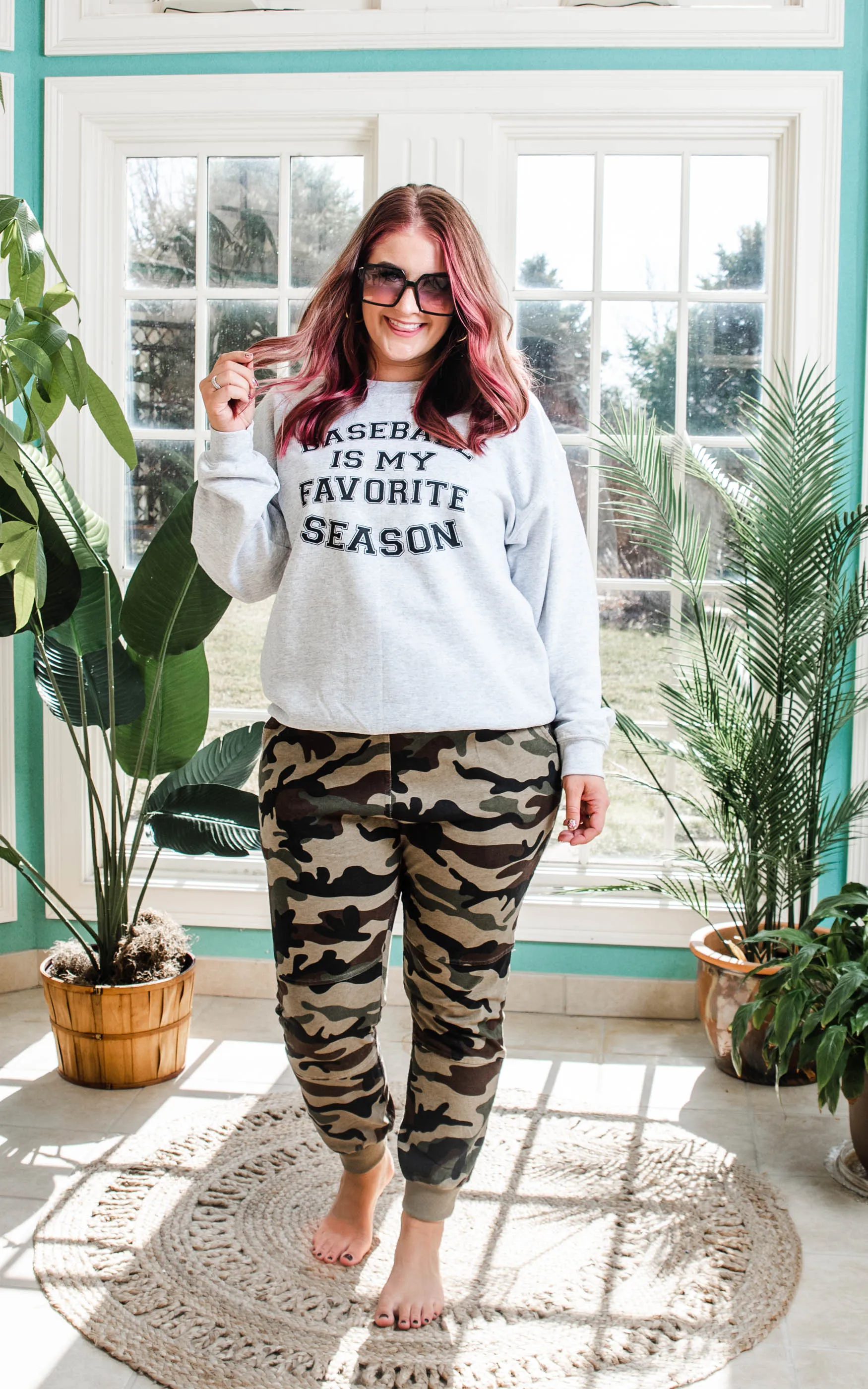 Baseball is my Favorite Season Sweatshirt**