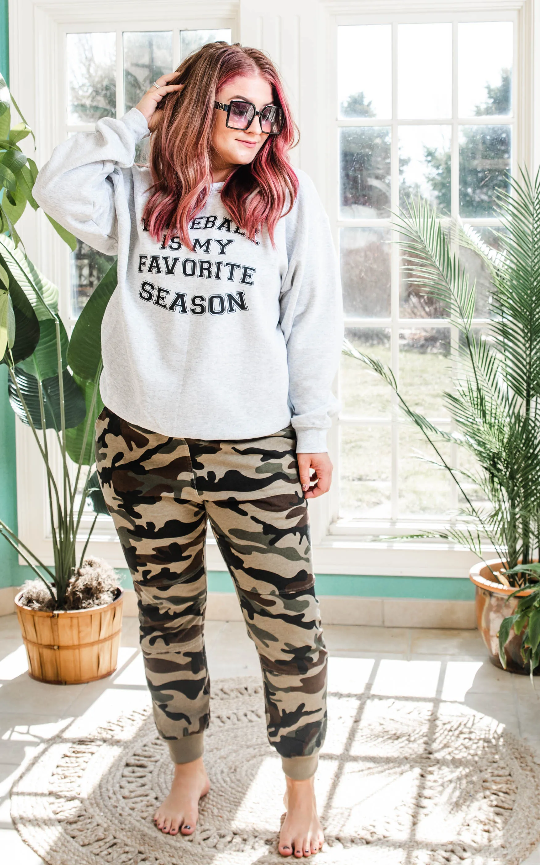 Baseball is my Favorite Season Sweatshirt**