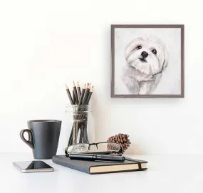 Best Friend - Shih Tzu Mini Framed Canvas