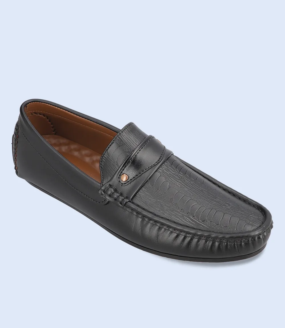 BM6679-BLACK-Men Loafer