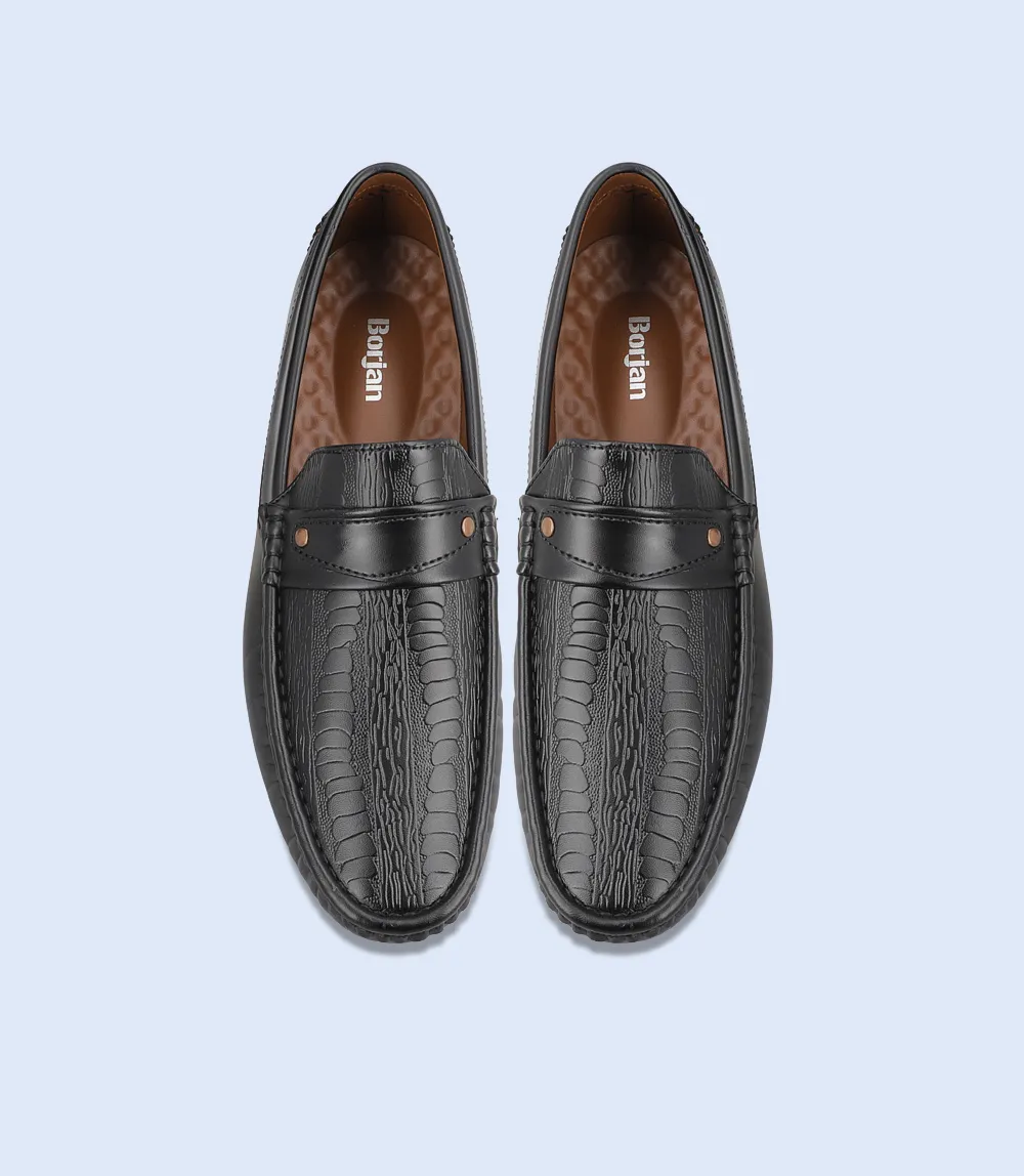 BM6679-BLACK-Men Loafer