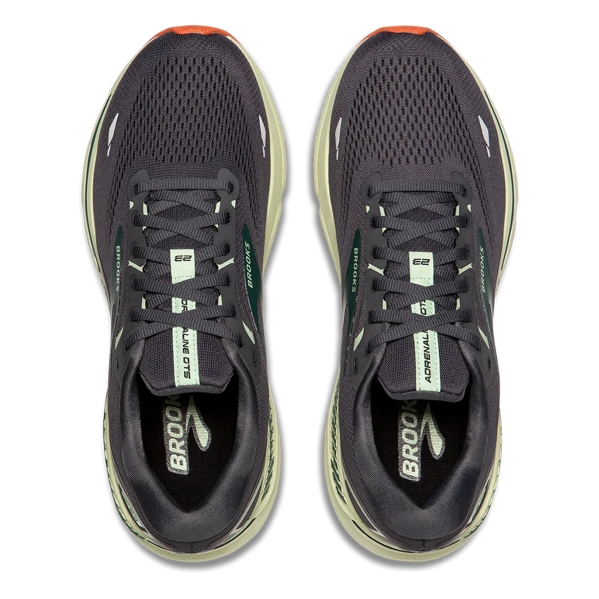 Brooks Adrenaline GTS 23 - Ebony - Smoke Green - Clay