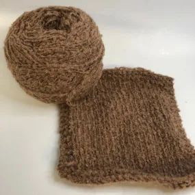 Brown Bear Boucle Cone Yarn