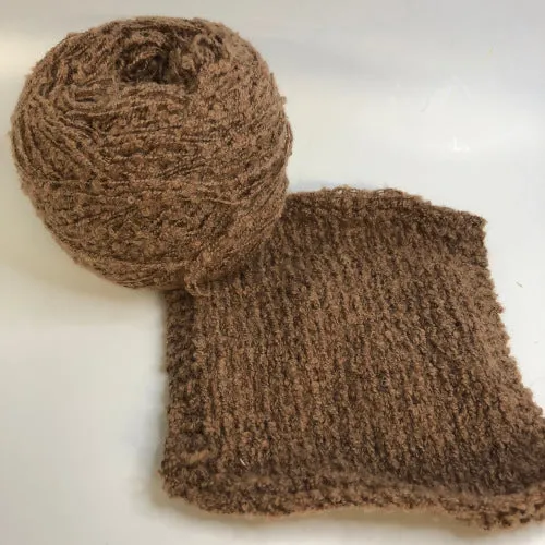 Brown Bear Boucle Cone Yarn