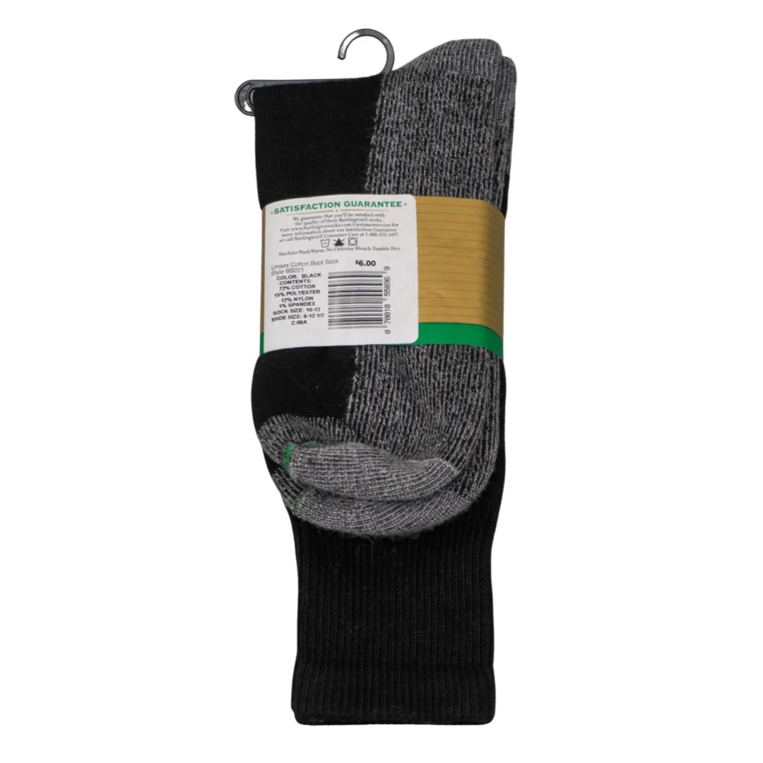 BURLINGTON® Heavy Duty Boot Sock - Cotton Crew - Unisex