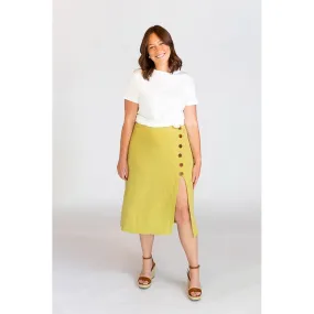 Chalk and Notch Evelyn Skirt Paper Pattern