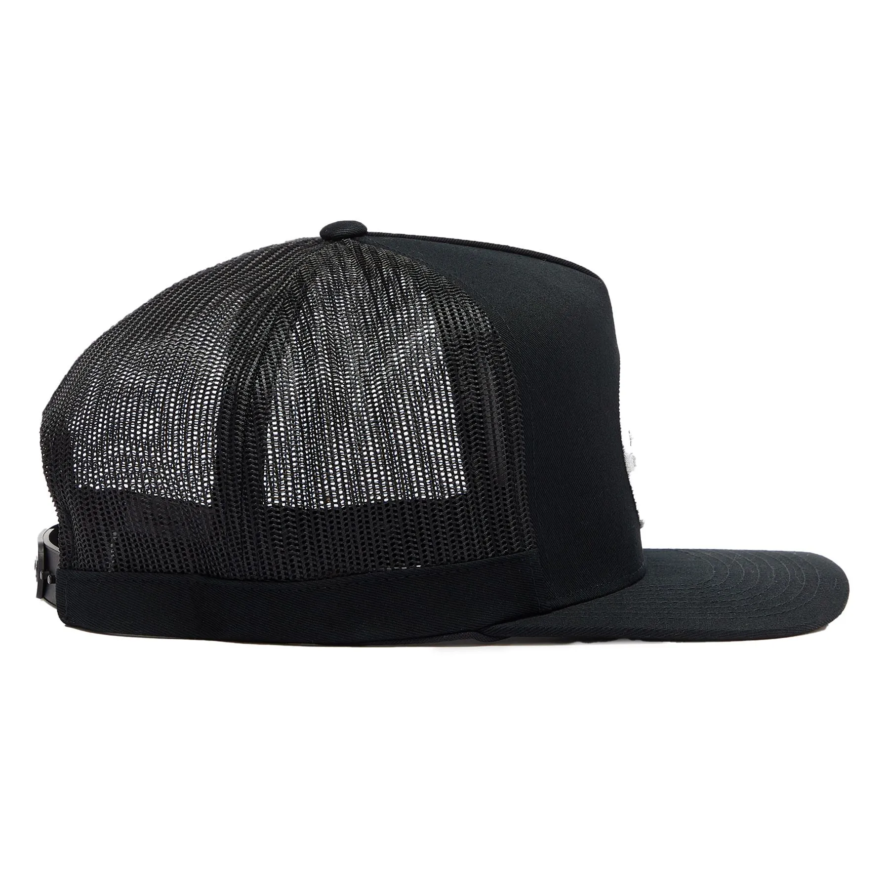 Circle G's Interlock Knit Trucker Hat Onyx - AW23