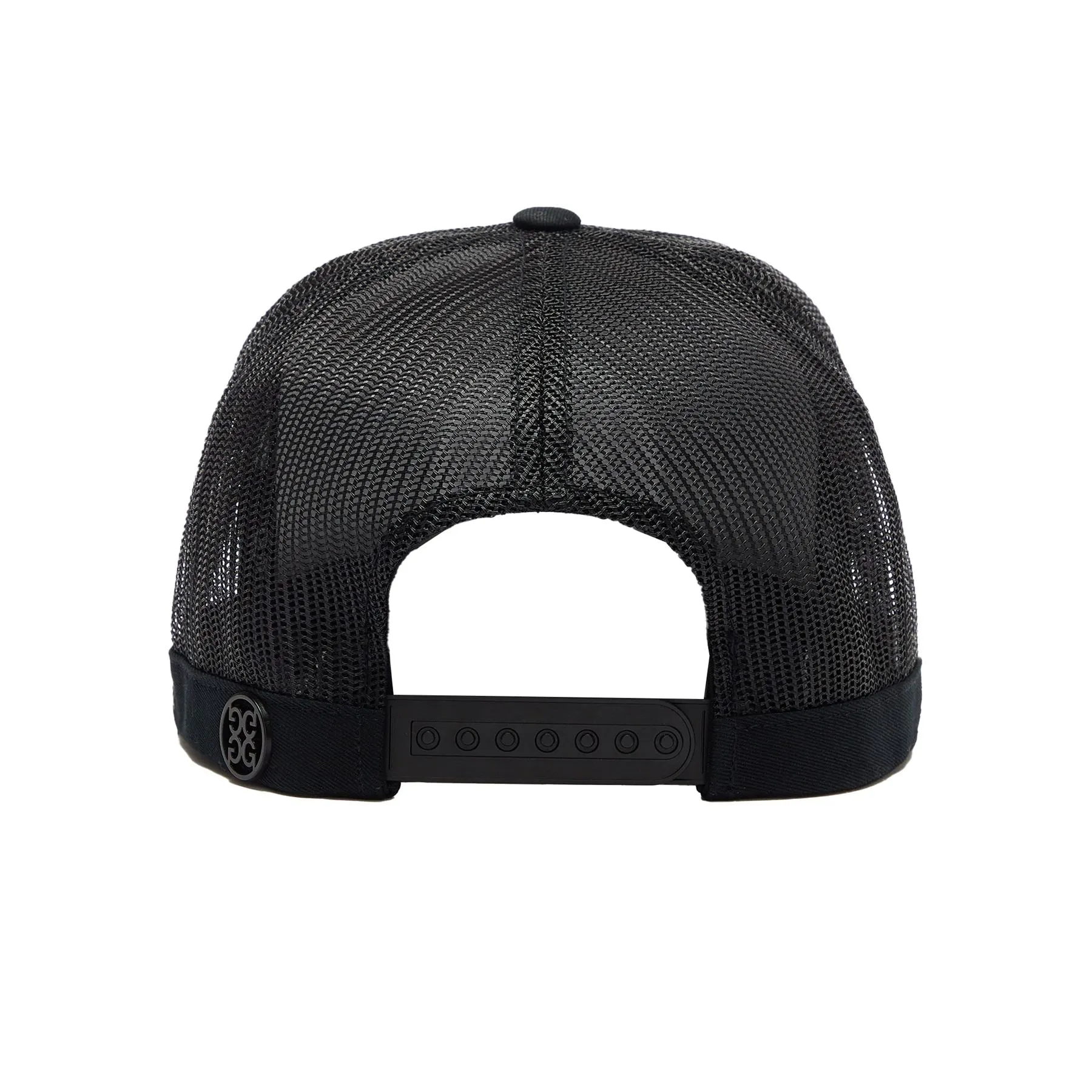 Circle G's Interlock Knit Trucker Hat Onyx - AW23