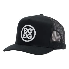 Circle G's Interlock Knit Trucker Hat Onyx - AW23