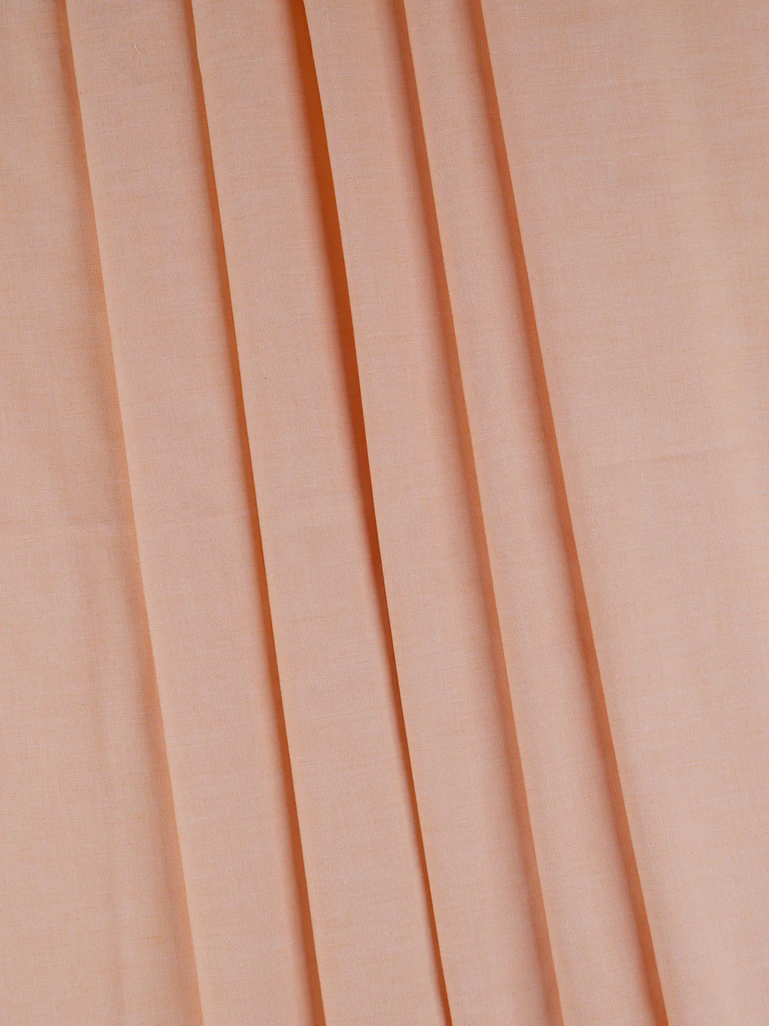 Cotton Blend Plain Shirt Fabric Orange Cranberry