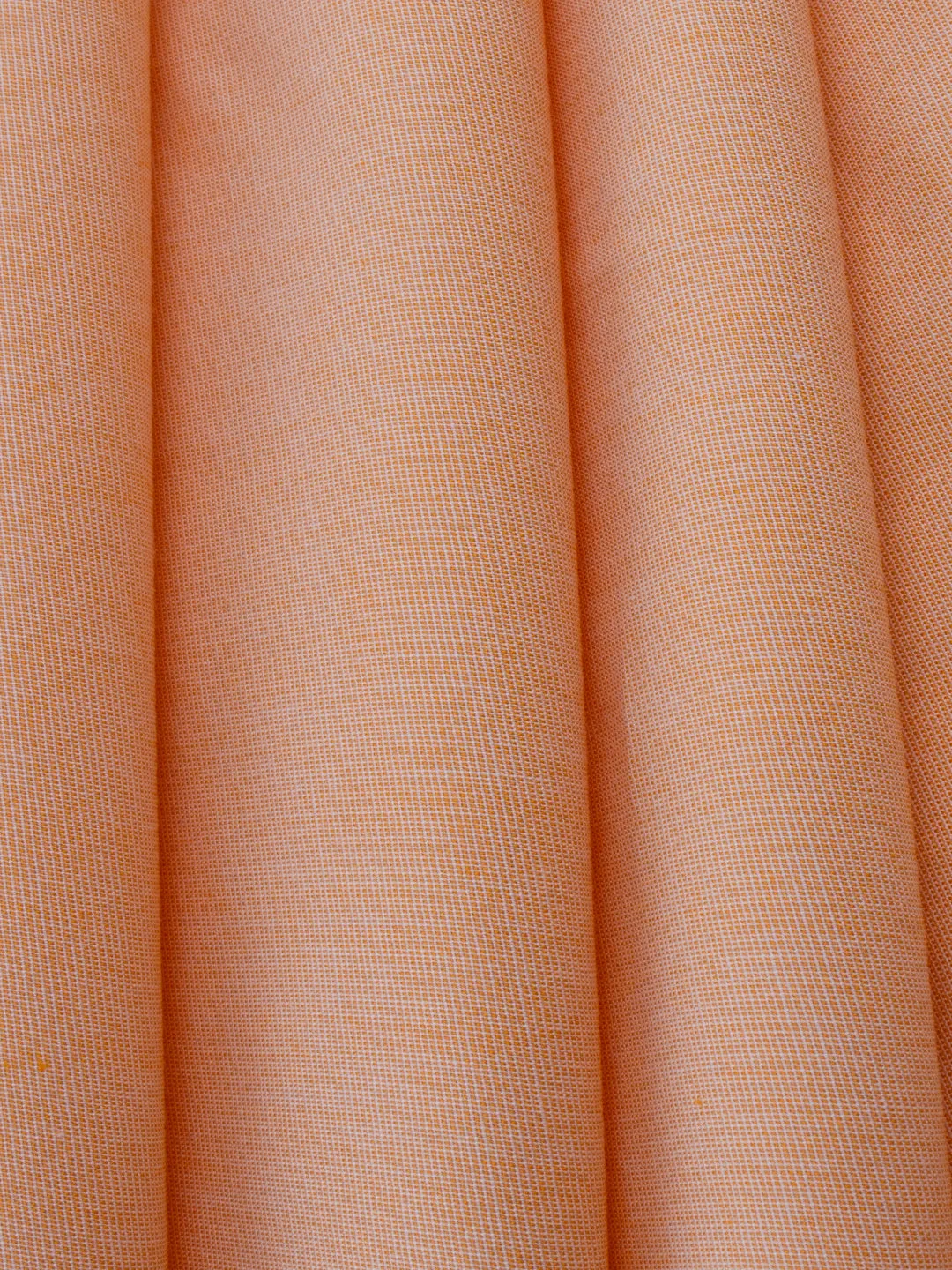 Cotton Blend Plain Shirt Fabric Orange Cranberry