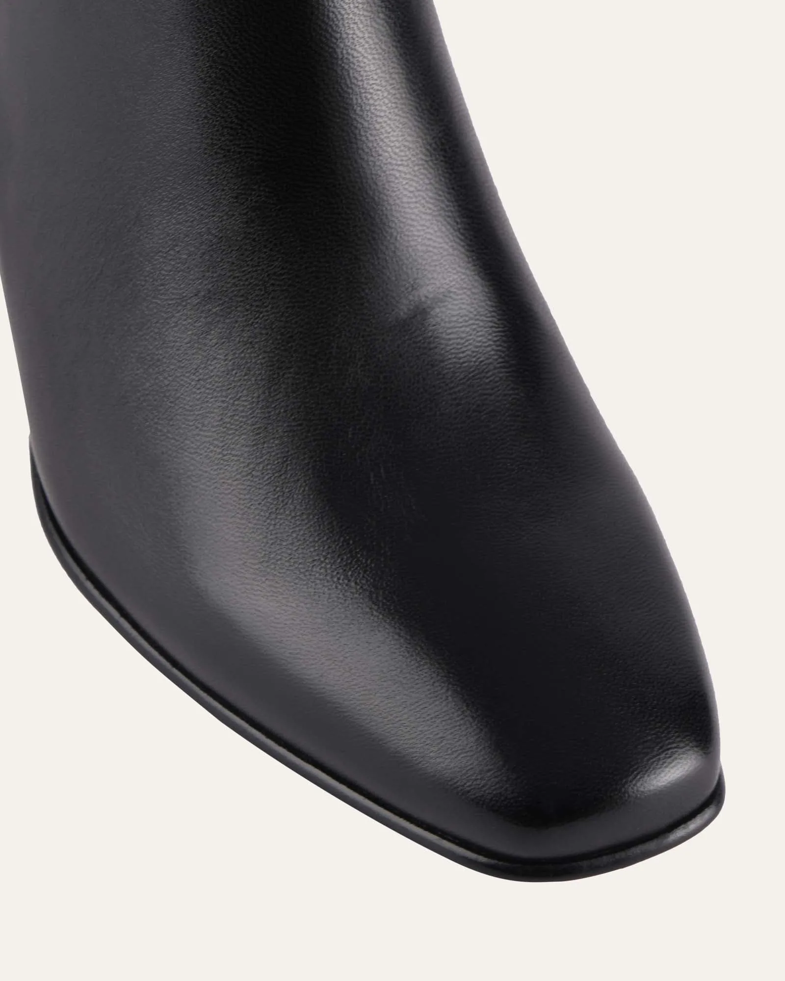 DAKOTA MID ANKLE BOOTS BLACK LEATHER