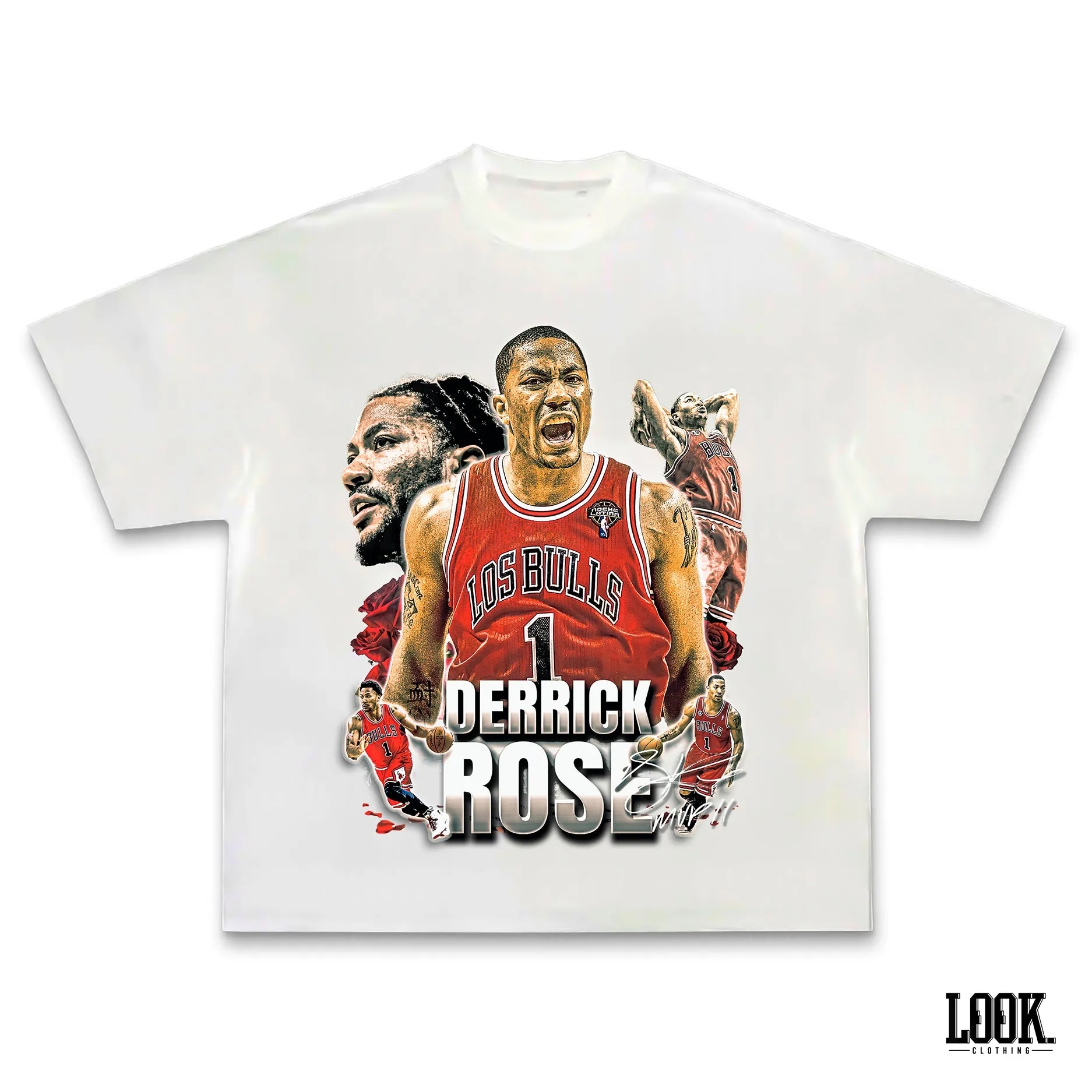 Derrick Rose 'Chicago' LOOK. Graphic Tee