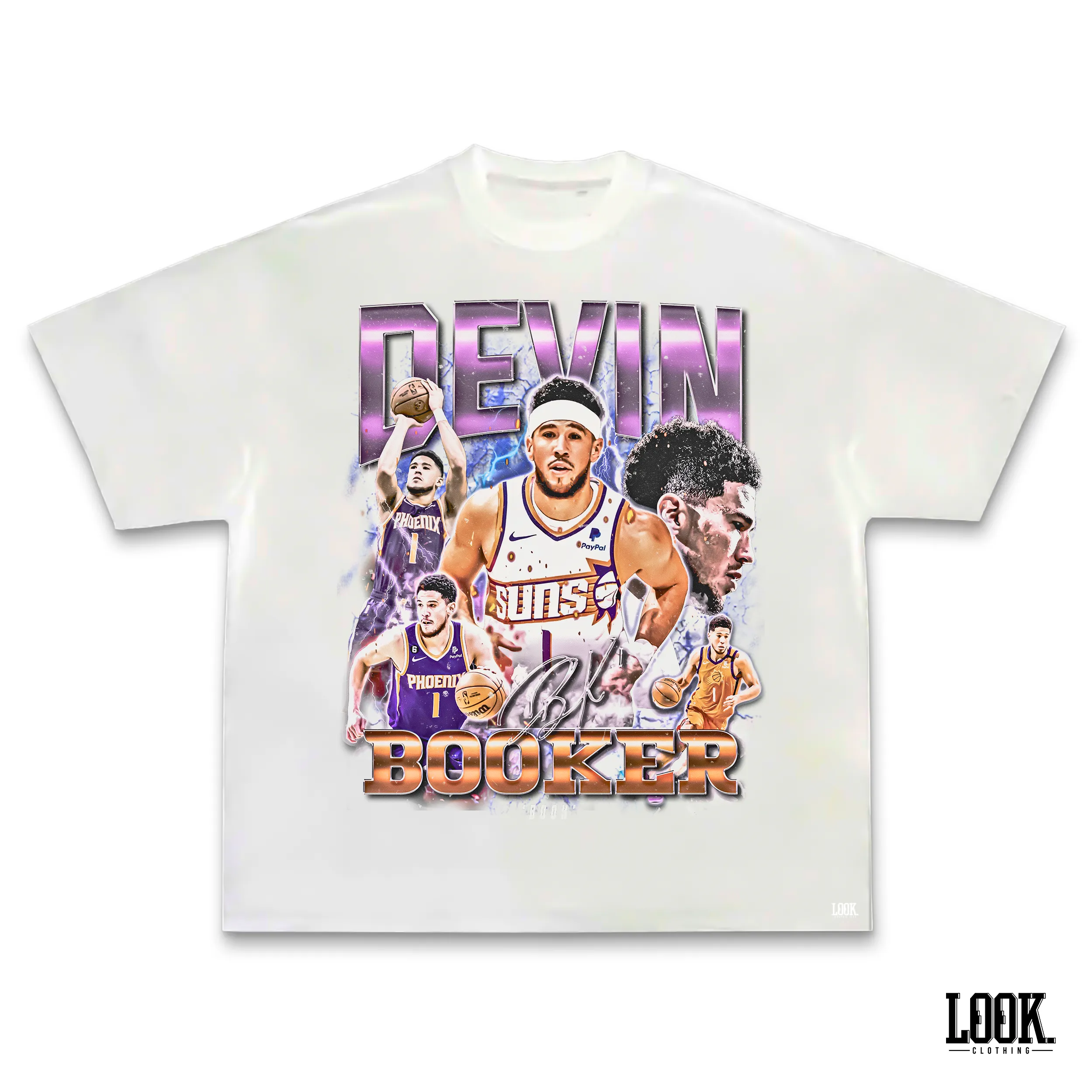 Devin Booker 'Book' LOOK. Graphic Tee