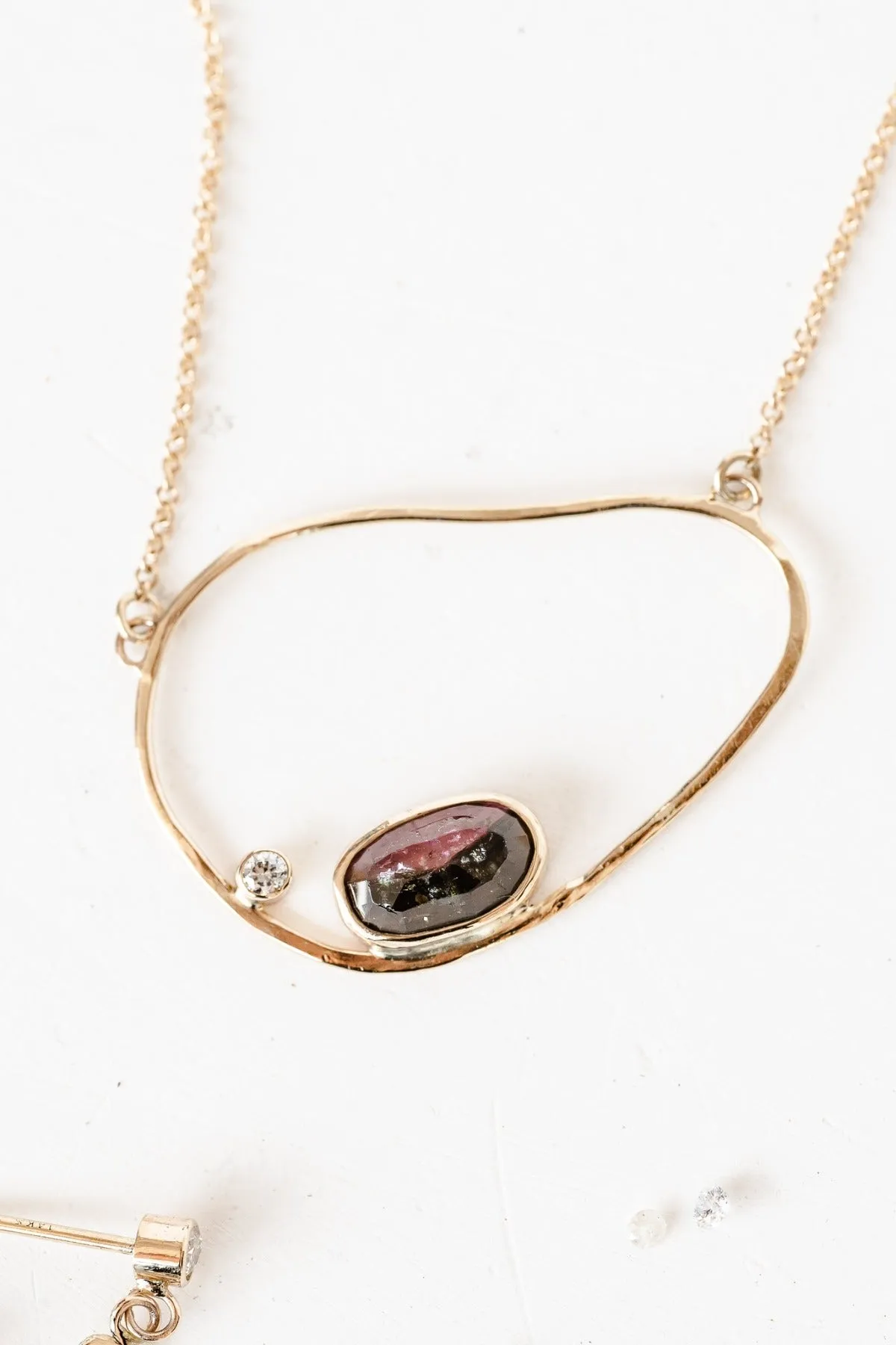 El Dorado Mirage Necklace with 1.36ct Tourmaline