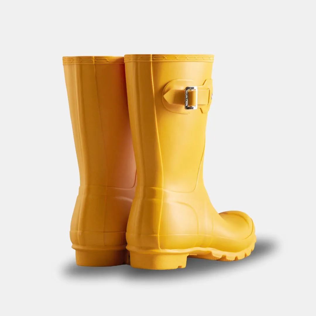 Hunter Original Wellington Short Boots Women's Yellow