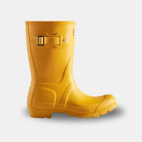 Hunter Original Wellington Short Boots Women's Yellow