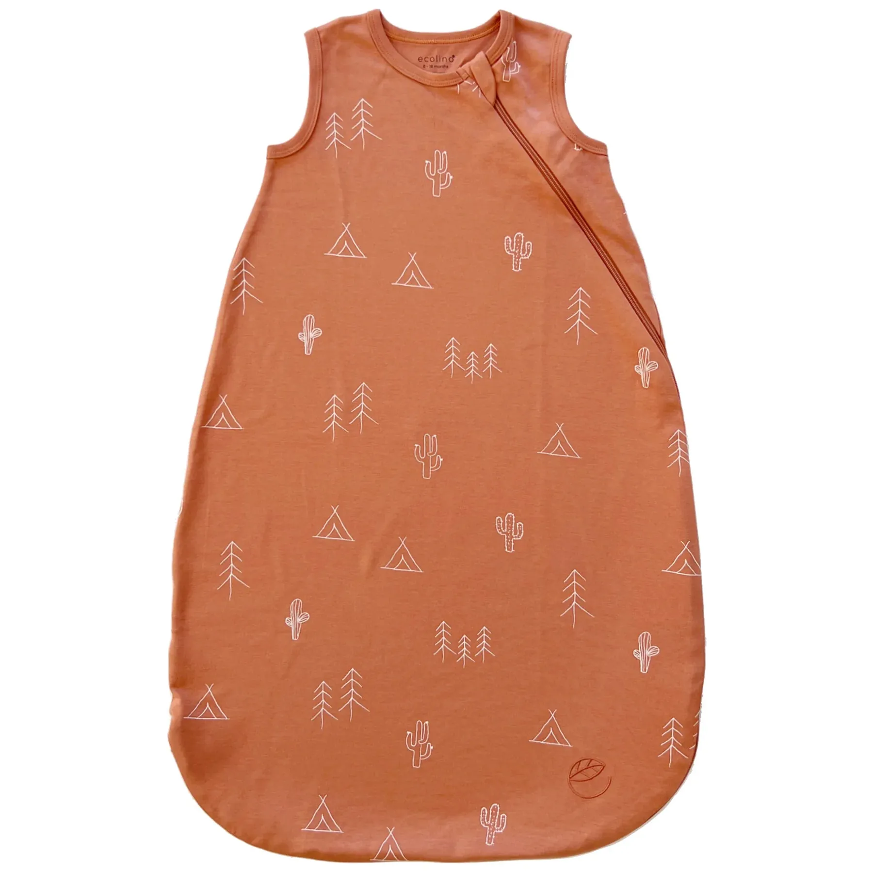 Imperfect Ecolino Organic Cotton Basic Baby Sleep Bag or Sack, Desert