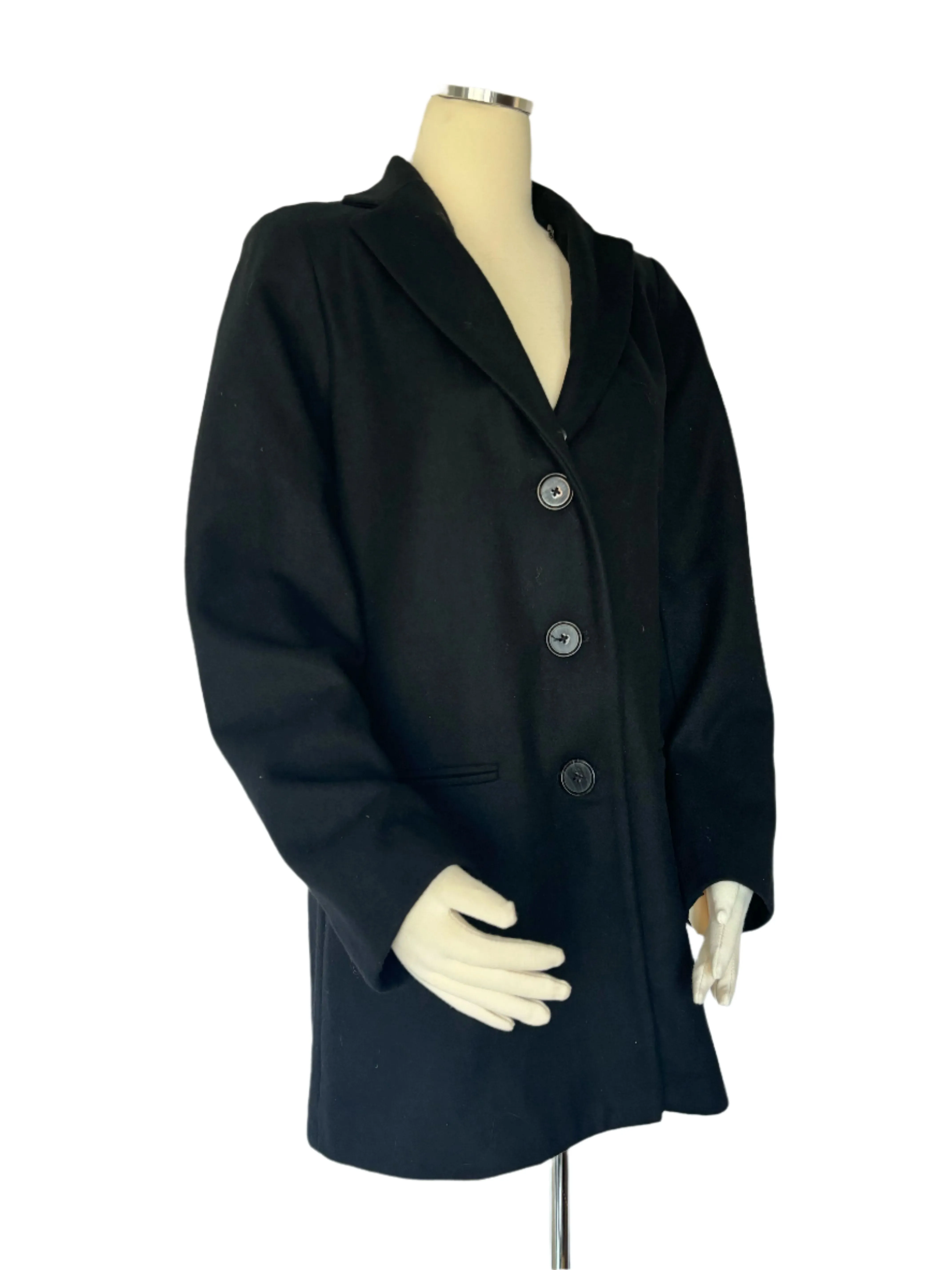 International Concepts Brand Black Peacoat