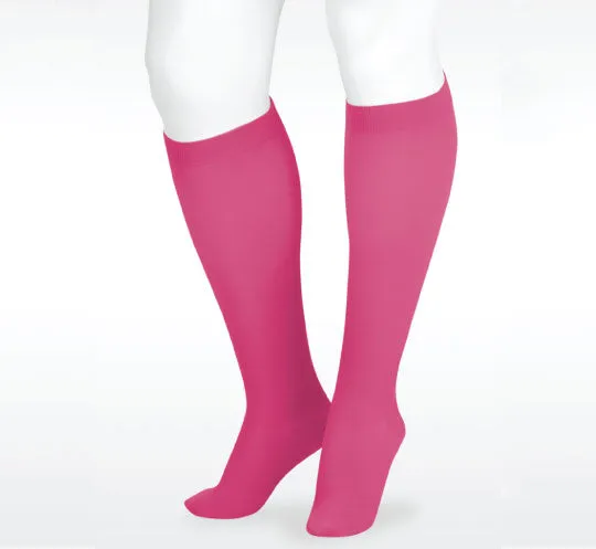 Juzo Dynamic Knee High 30-40 mmHg w/ 3.5 cm Silicone Band, Trend Colors