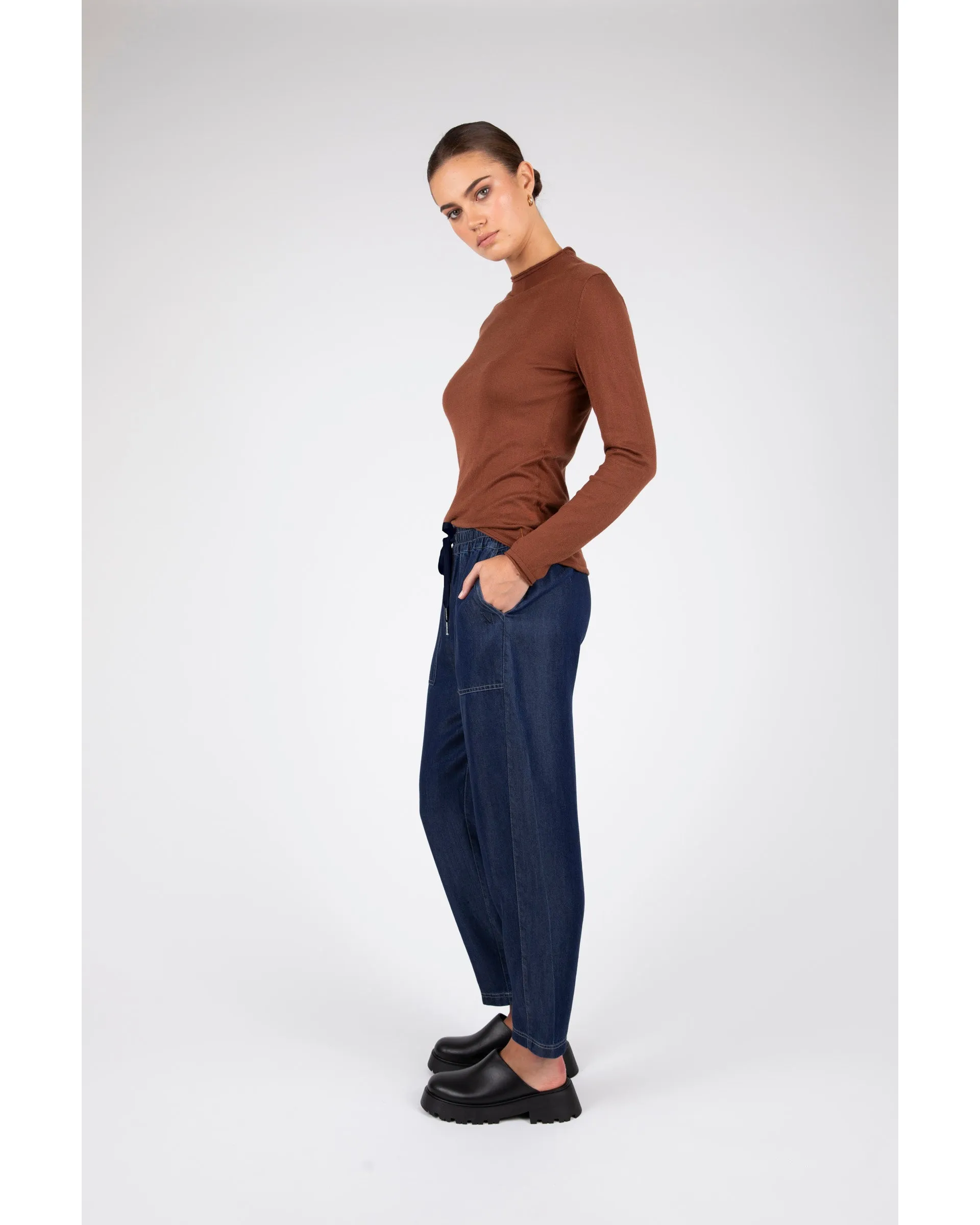 Marlow Indigo Pant - Dark Denim