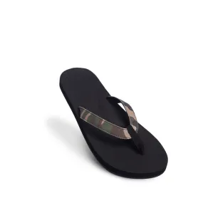 Men’s Flip Flops Camo - Black/Camo Regular