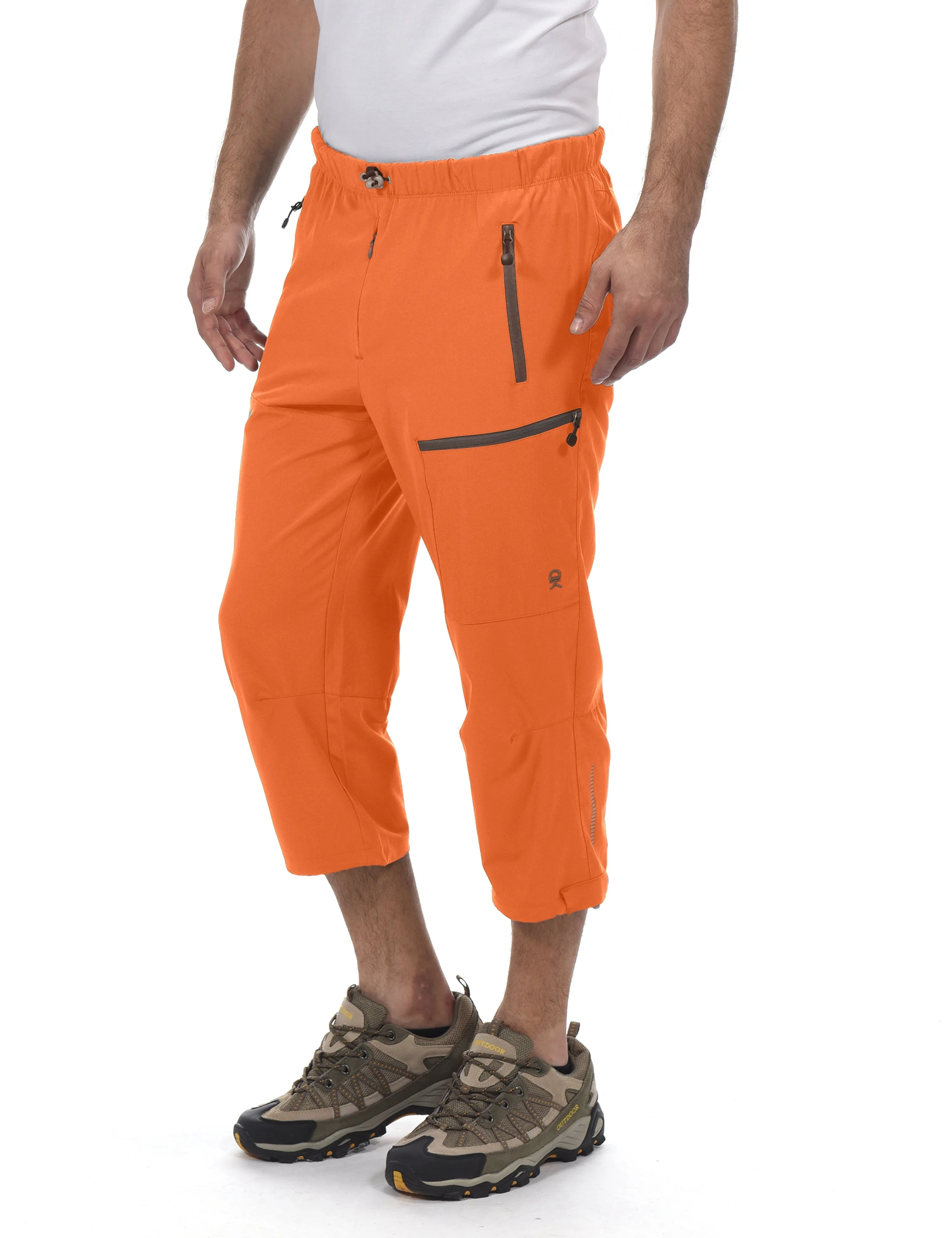 Men's Quick Dry 3/4 Capri Lightweight Hiking Pants