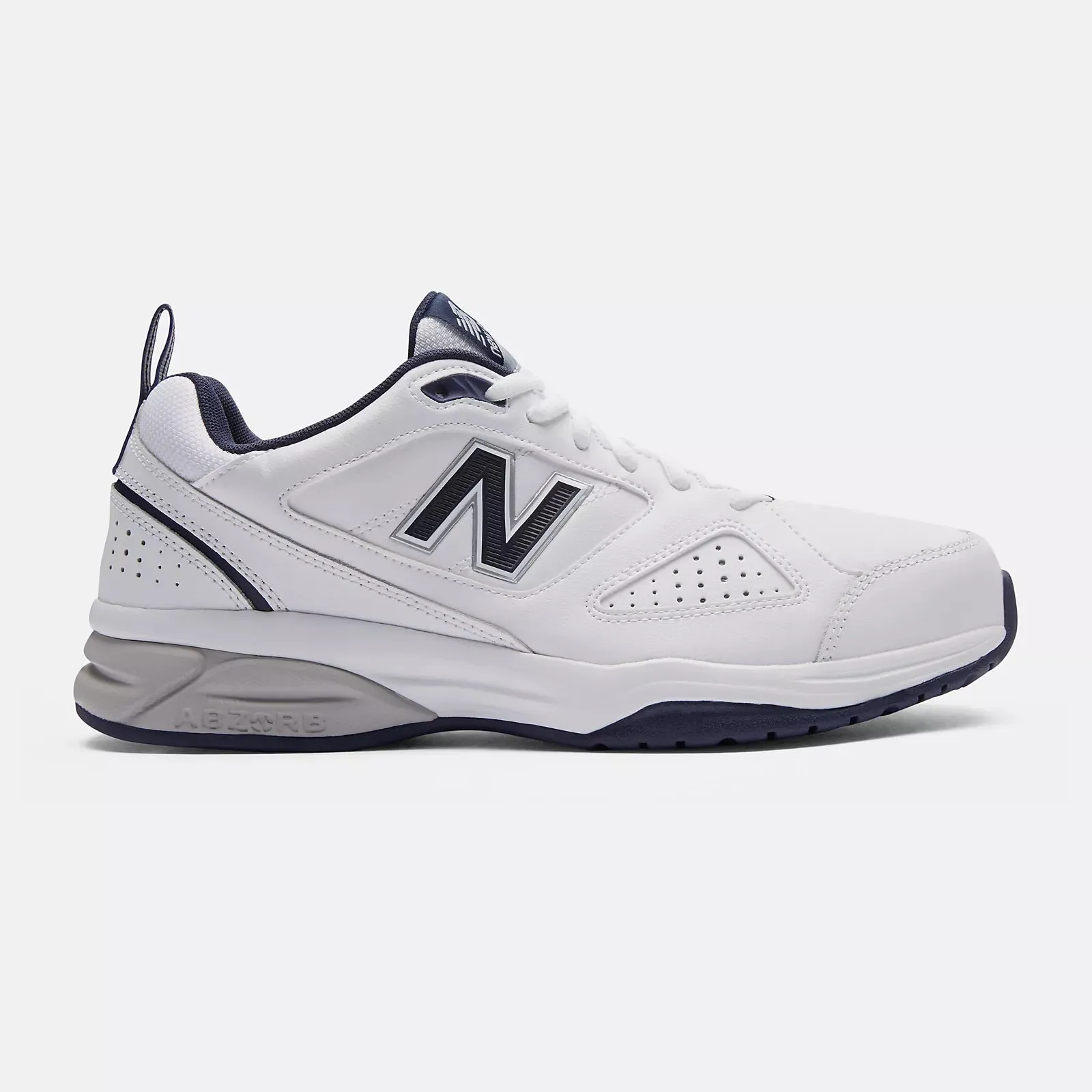 Mens Wide Fit New Balance MX624WN4 Trainers ABZORB