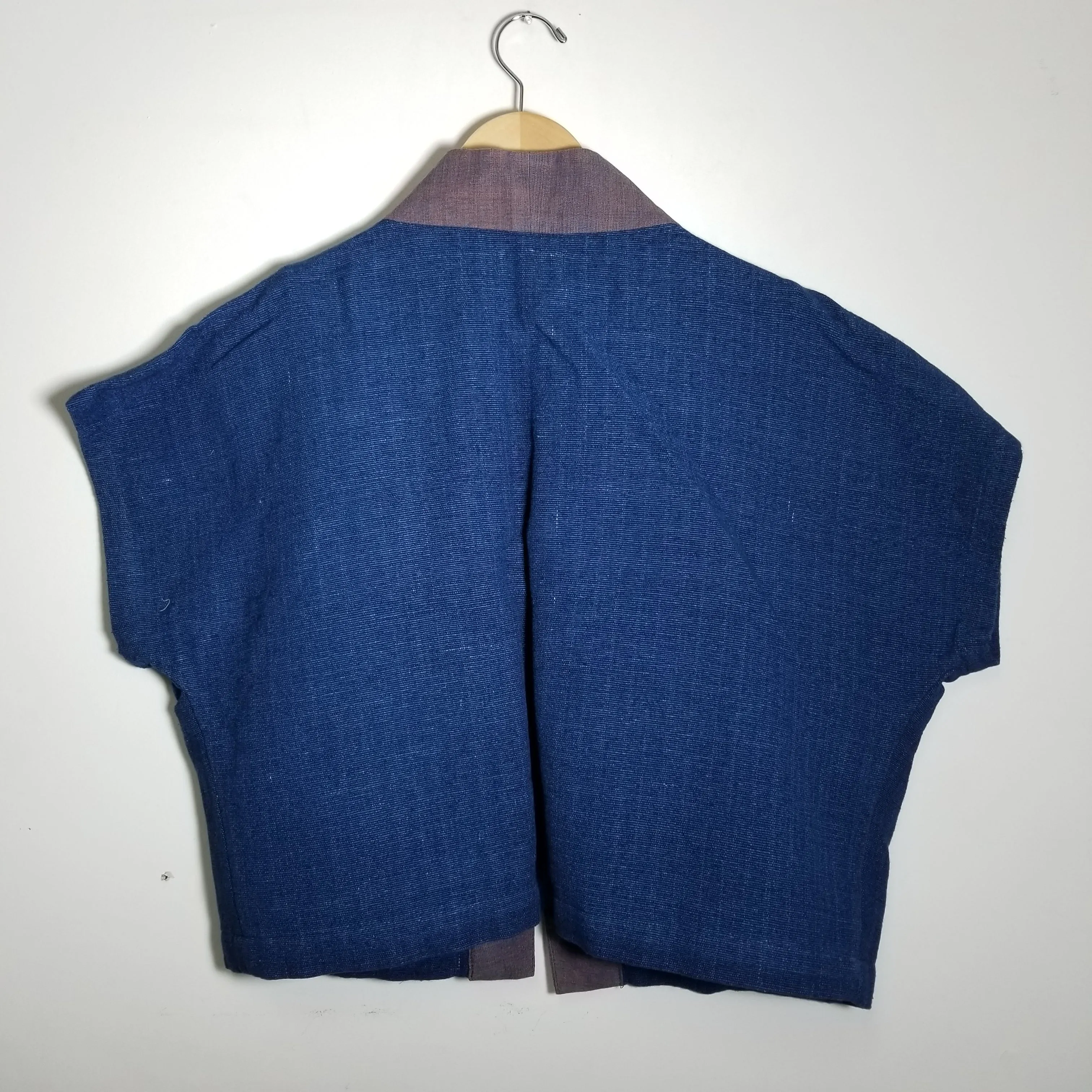 Natural Dyed Indigo top