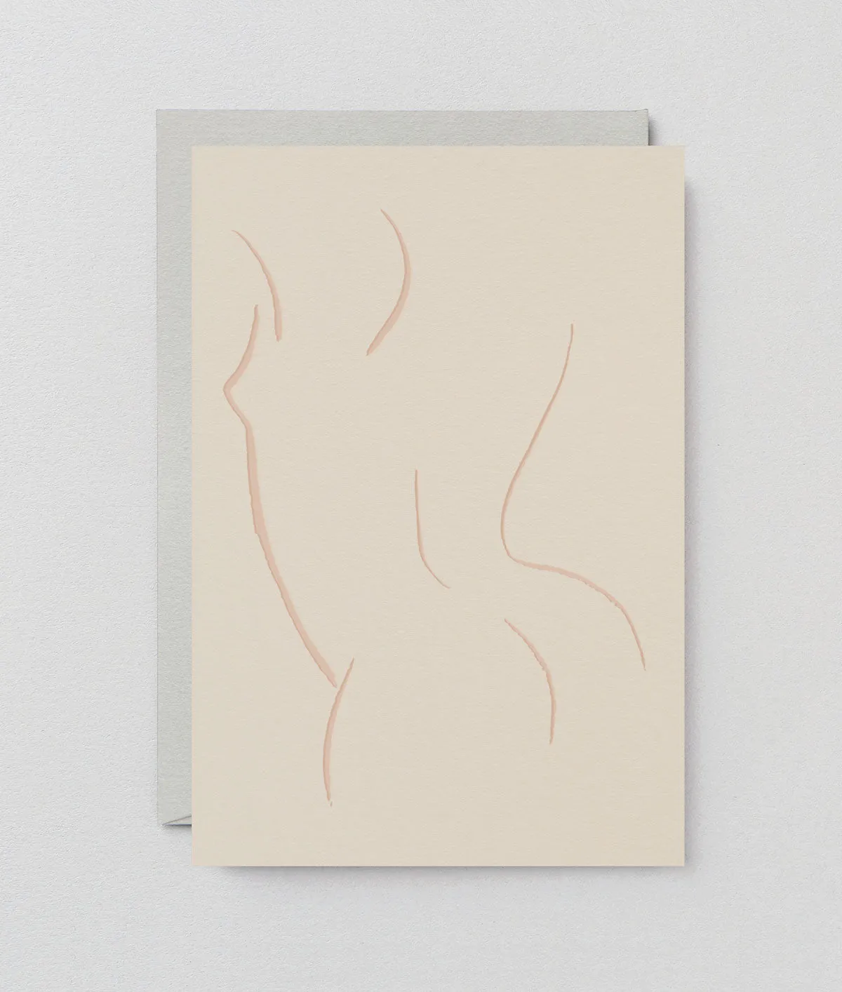  Nude From Behind  Card