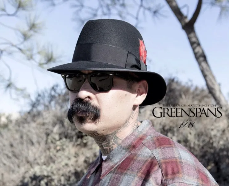 Pachuco Wool Greenspan's Brand Hat Color Black