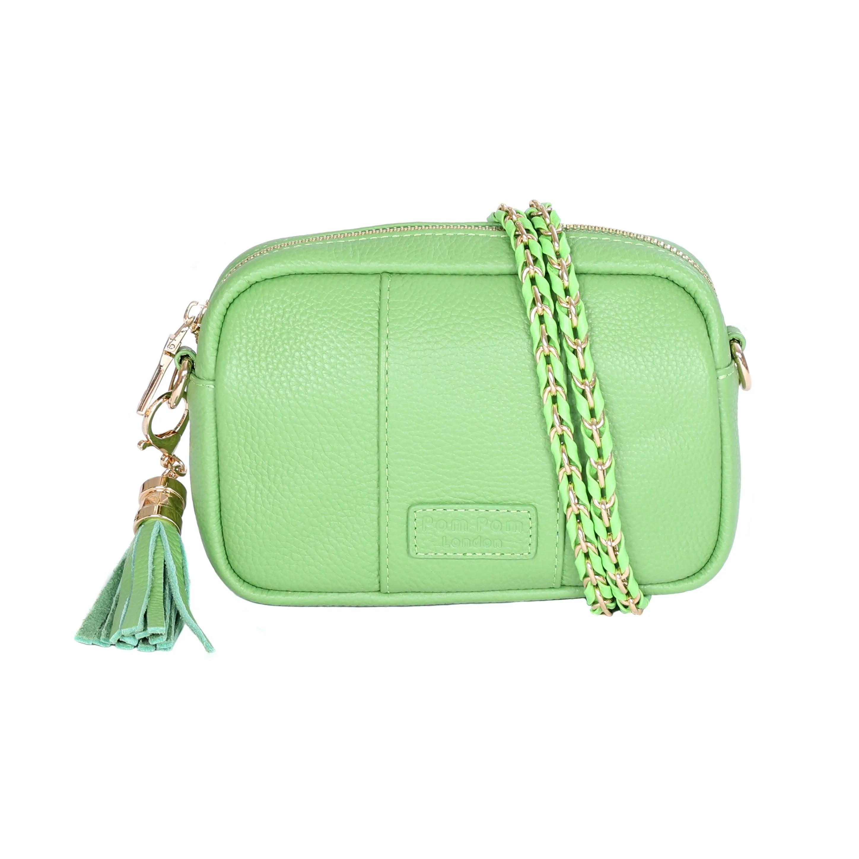 Pom Pom London City MINI Bag Kelly Green