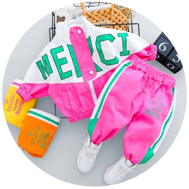 "Merci" Tracksuit Set